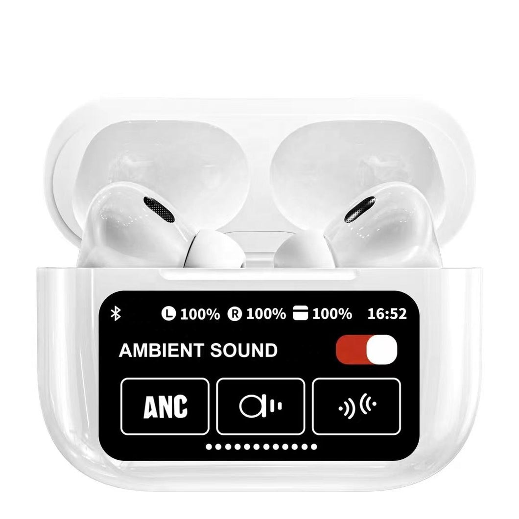 2024 neue Ankunft heißer Verkauf AirDisplay Pro ANC Tws ENC Headset mit LED Digitalbildschirm Super Qualität Kopfhörer in Ohrhörern