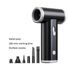 Load image into Gallery viewer, High Quality 105000 rpm handheld rechargeable small mini turbo jet blower fan with powerful brushless motor for car clean
