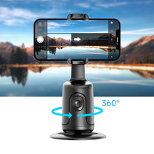 Load image into Gallery viewer, Auto Tracking Phone Holder Auto Face Tracking 360 Rotation Fast Face AI Shooting Selfie Stick Gimbal camera For Live Video
