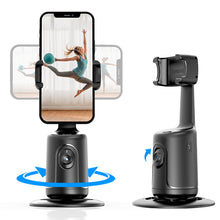 Load image into Gallery viewer, Auto Tracking Phone Holder Auto Face Tracking 360 Rotation Fast Face AI Shooting Selfie Stick Gimbal camera For Live Video
