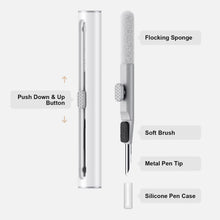 Load image into Gallery viewer, Cleaner Kit for Airpods Pro 1 2 3 Multi-Function Cleaning Pen with Soft Brush Flocking Sponge for Bluetooth Earphones Case Cleaning Tools for Samsung Sony Beats Bose Headphones White
