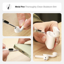 Load image into Gallery viewer, Cleaner Kit for Airpods Pro 1 2 3 Multi-Function Cleaning Pen with Soft Brush Flocking Sponge for Bluetooth Earphones Case Cleaning Tools for Samsung Sony Beats Bose Headphones White
